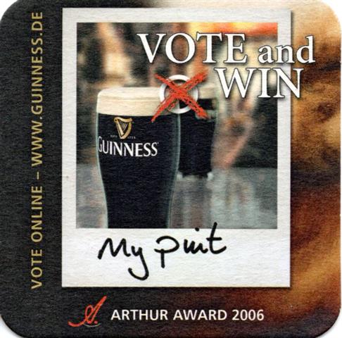dublin l-irl guinness guinness quad 1b (180-vote and win) 